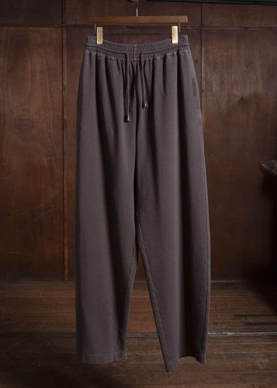 HED MAYNER EMBROIDERED SWEATSHIRT TROUSERS BROWN HMMD70014RHD325