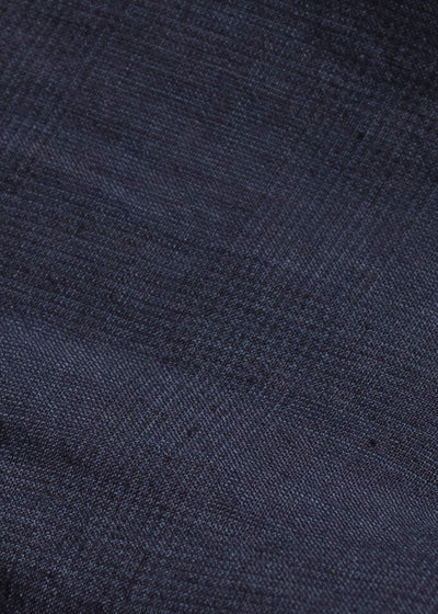 ZIGGY CHEN 0M2520515 STREAK FRONT PLEATED TROUSERS 25-MIDNIGHT BLUE