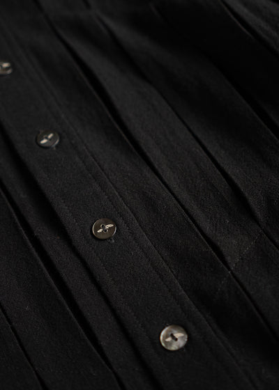 Professor.E Pleated Long Shirt