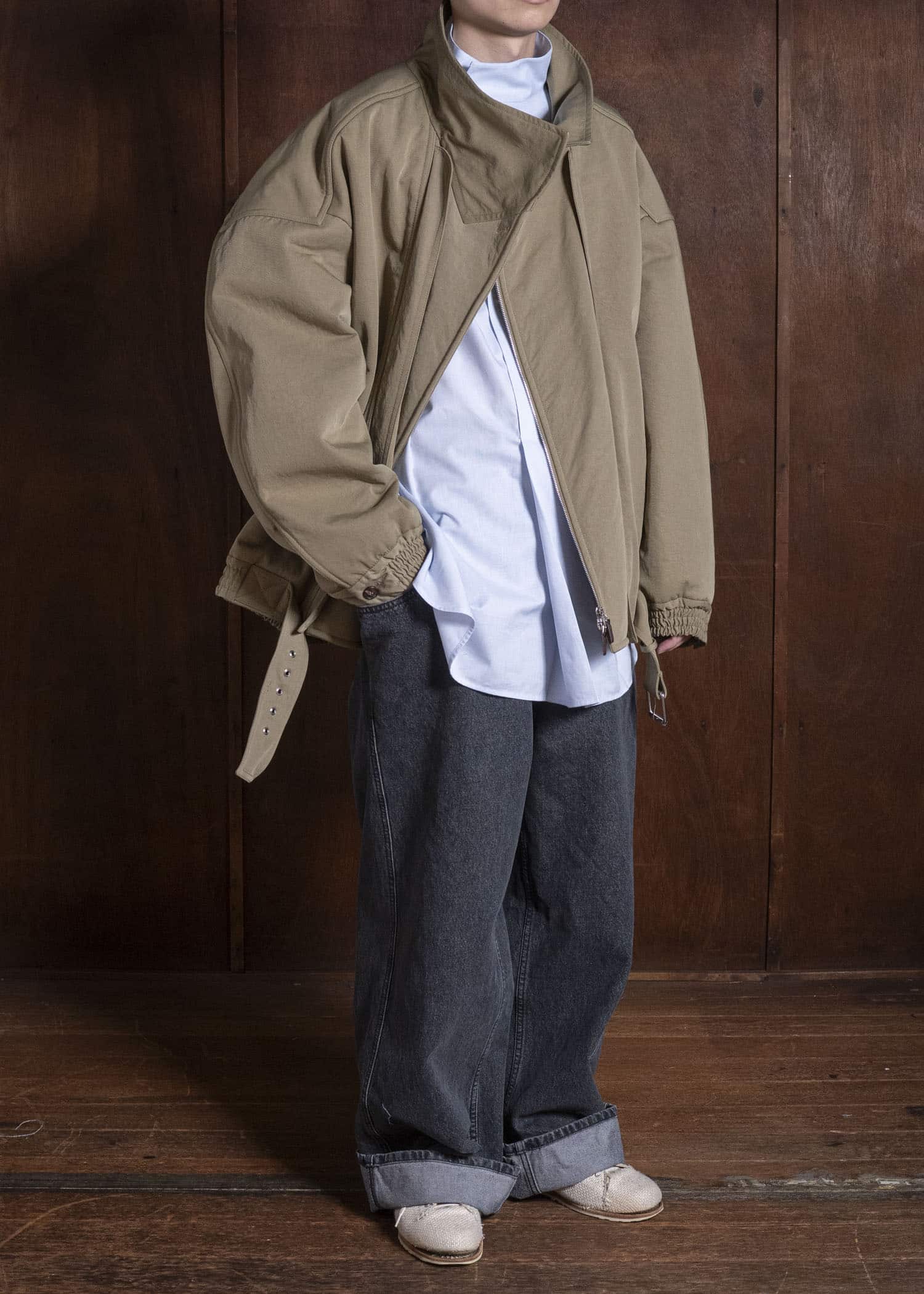 HED MAYNER BLOUSON GREEN HMMD10073CHD355B