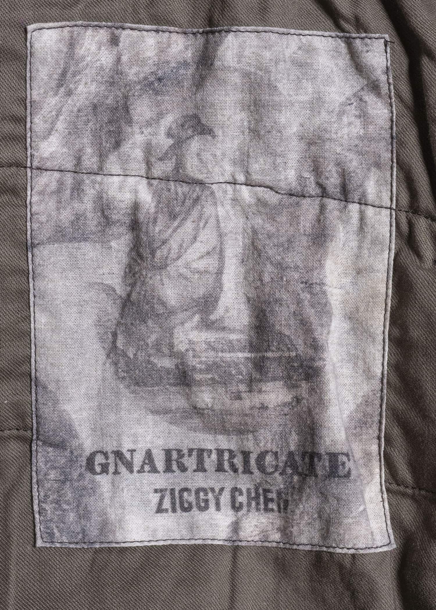 ZIGGY CHEN 25SS WIDE LEG CROPPED TROUSERS