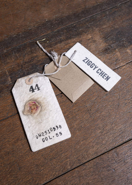 ZIGGY CHEN 25SS WIDE LEG CROPPED TROUSERS