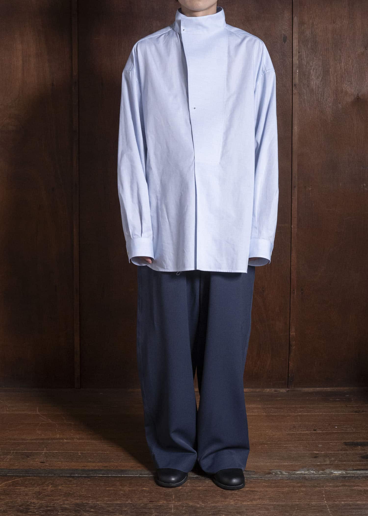HED MAYNER PANTS NAVY BLUE HMMD30050AHD323