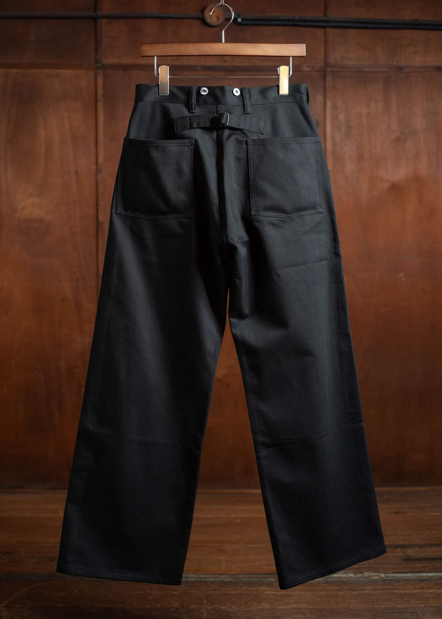 Taiga Takahashi Engineer Trousers Lot.204 Black