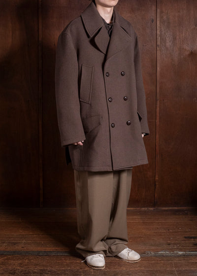 HED MAYNER COAT BROWN HMMD10075AHD322X