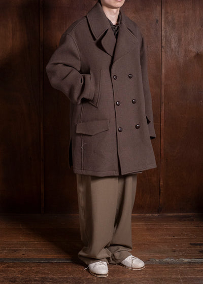 HED MAYNER COAT BROWN HMMD10075AHD322X