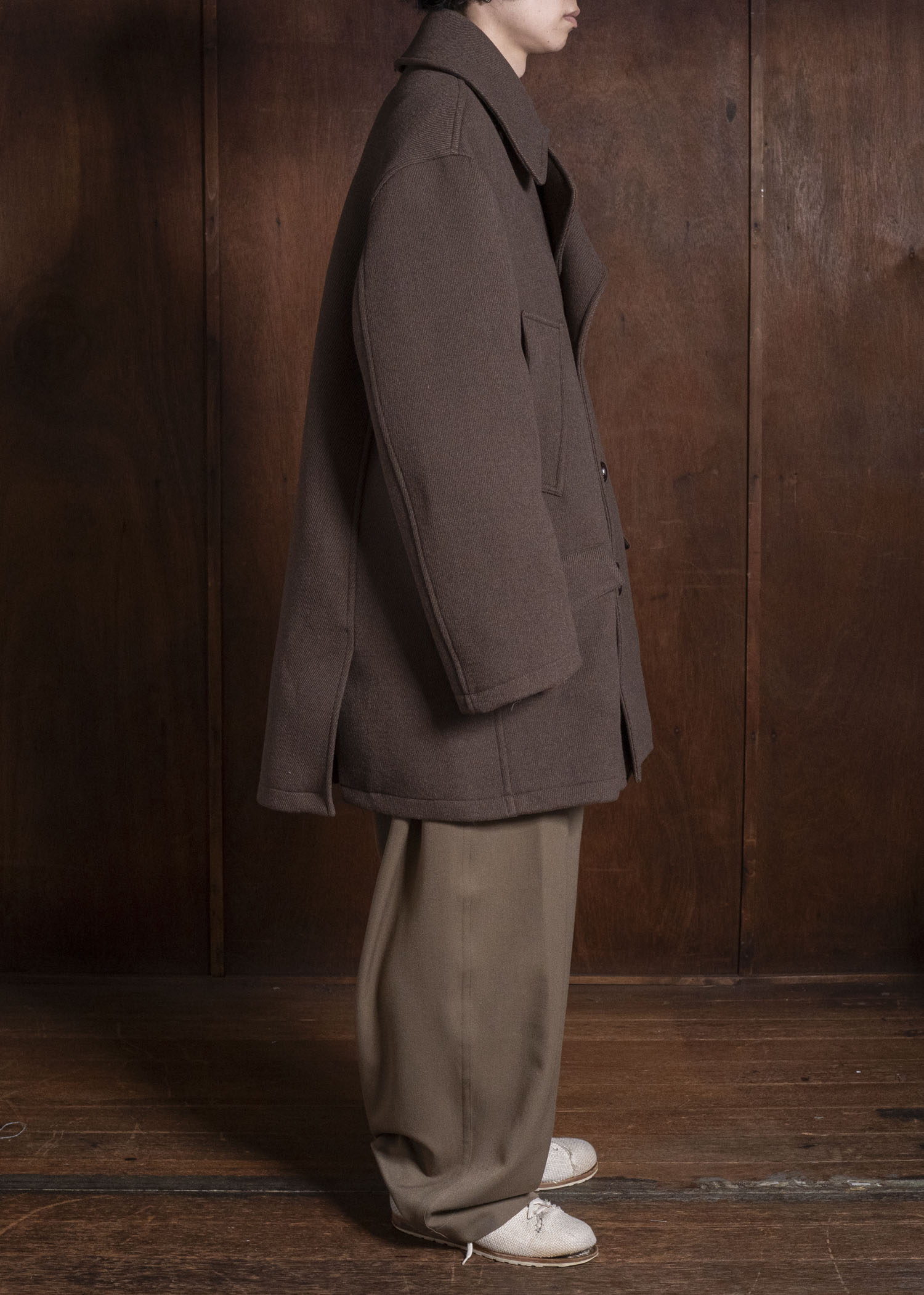 HED MAYNER COAT BROWN HMMD10075AHD322X