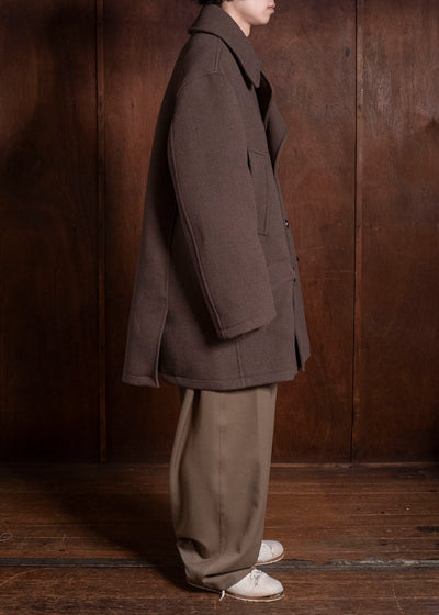 HED MAYNER COAT BROWN HMMD10075AHD322X