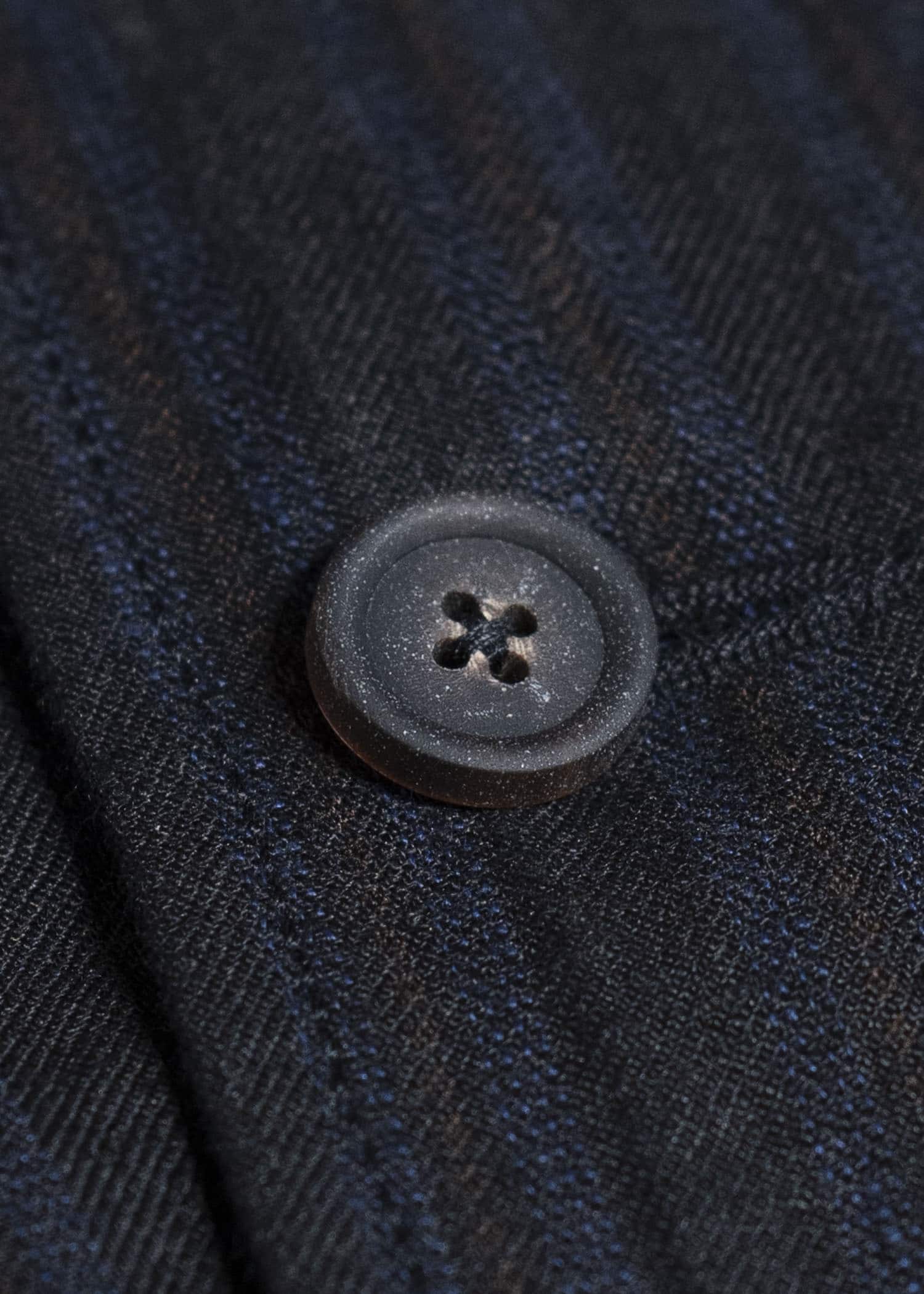 ZIGGY CHEN 0M2520911 SPREAD COLLAR CROPPED JACKET 04-BLACK X DARK BLUE