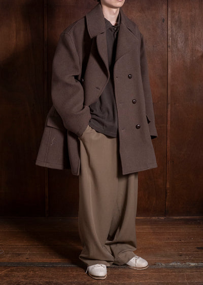 HED MAYNER COAT BROWN HMMD10075AHD322X