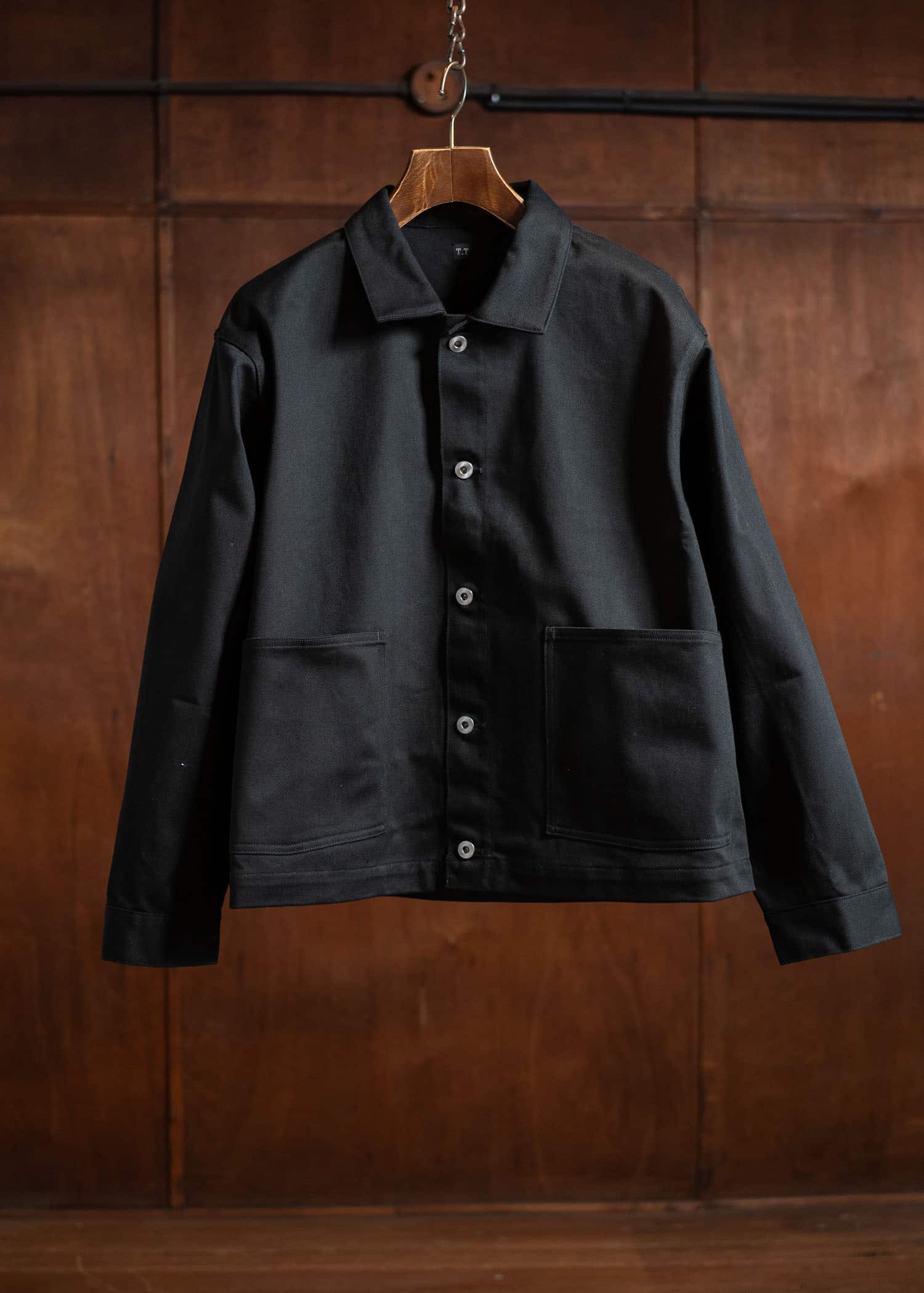 Taiga Takahashi Coverall Jacket Lot.303 Black