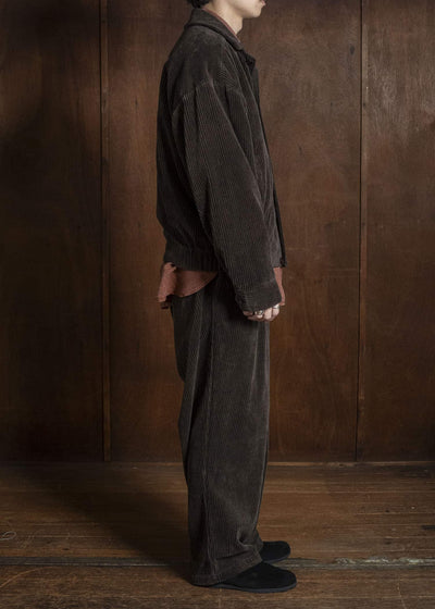 MARK.S MS0103 EASY WIDE PANTS MUD - DYEING