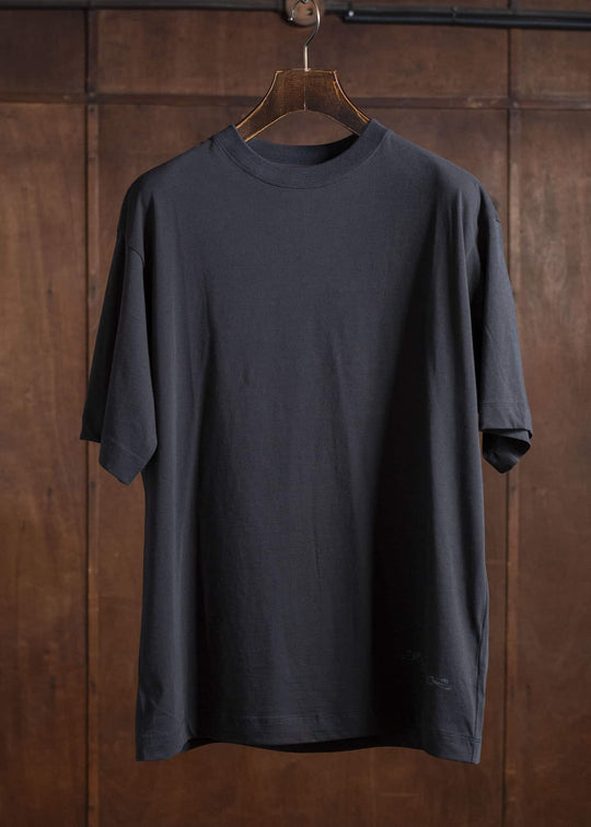 ZIGGY CHEN 0M2520209 DIGITAL PRINT T-SHIRT 04-INDIGO BLACK