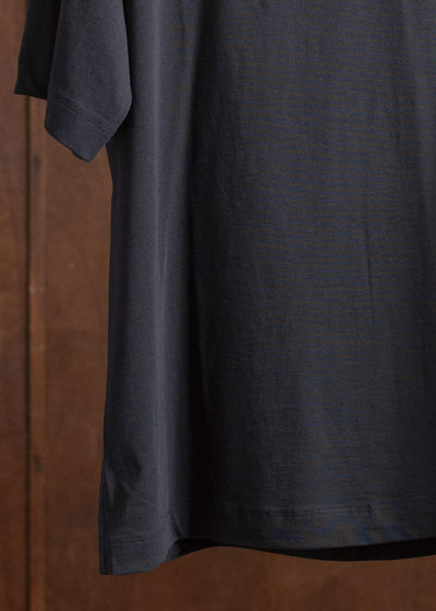 ZIGGY CHEN 0M2520209 DIGITAL PRINT T-SHIRT 04-INDIGO BLACK