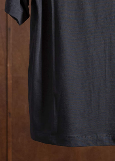 ZIGGY CHEN 0M2520209 DIGITAL PRINT T-SHIRT 04-INDIGO BLACK