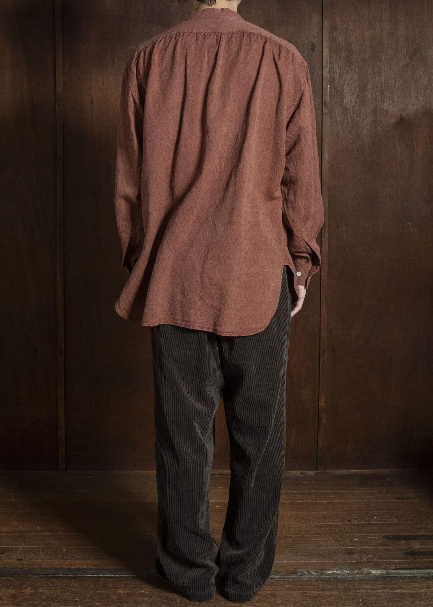 MARK.S MS0109 DRESS BAND SHIRT TEICHIGI WOOD