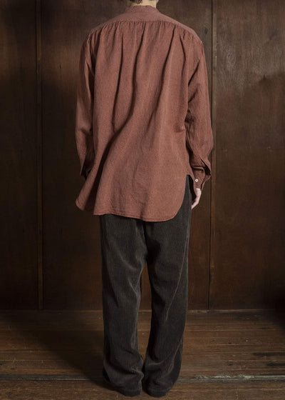 MARK.S MS0109 DRESS BAND SHIRT TEICHIGI WOOD