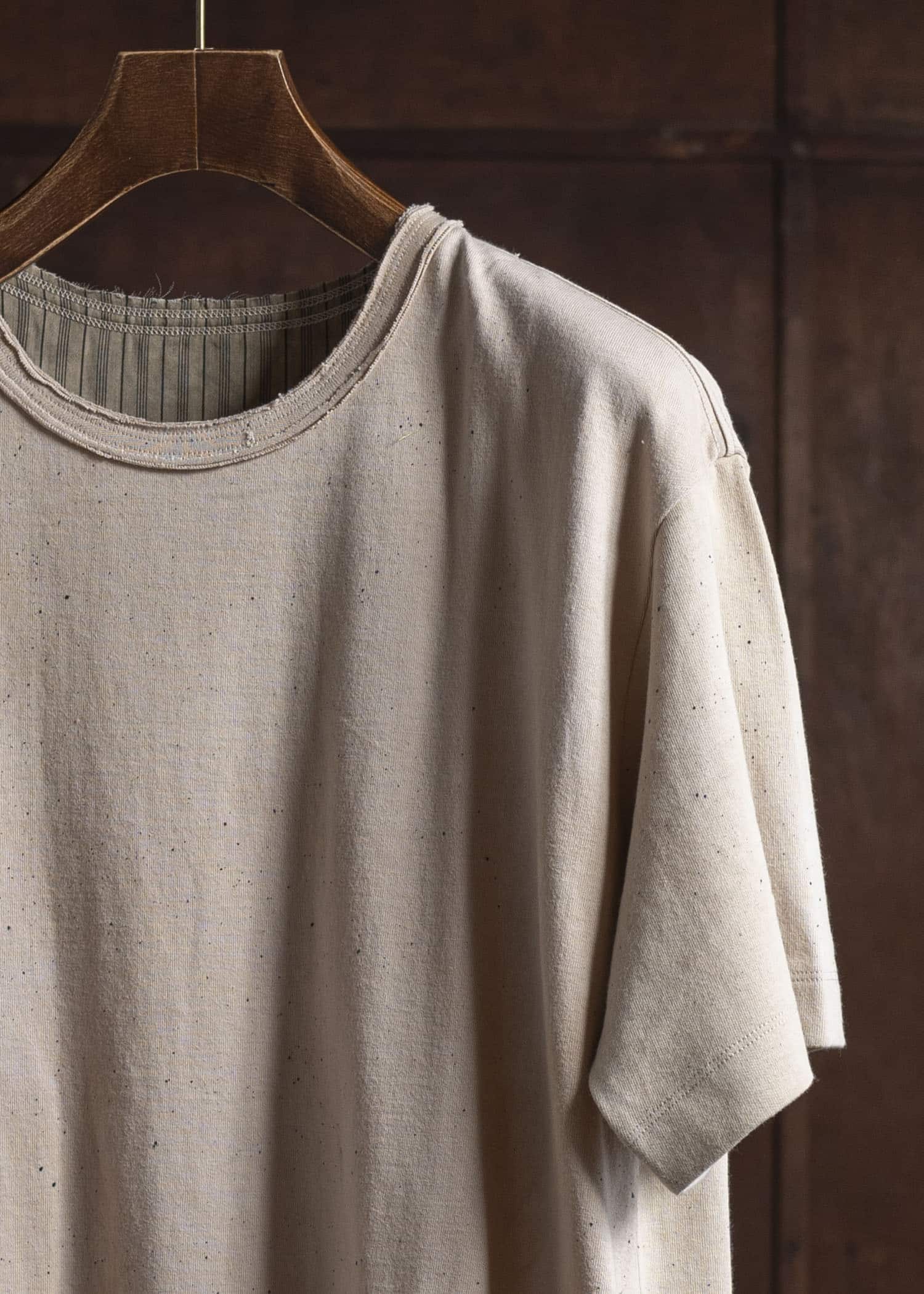 ZIGGY CHEN 0M2520203 DIGITAL PRINT T-SHIRT 12-WHEAT