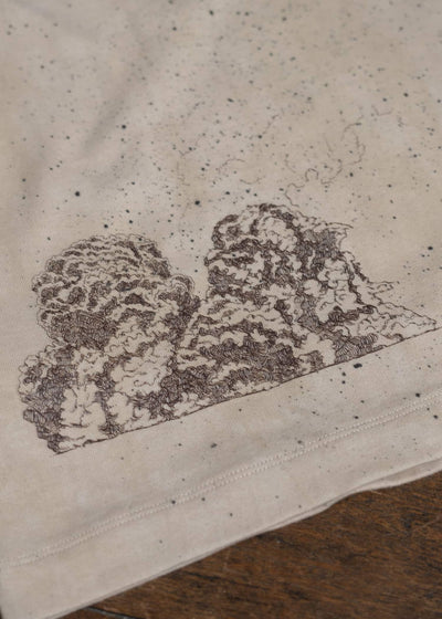 ZIGGY CHEN 0M2520203 DIGITAL PRINT T-SHIRT 12-WHEAT