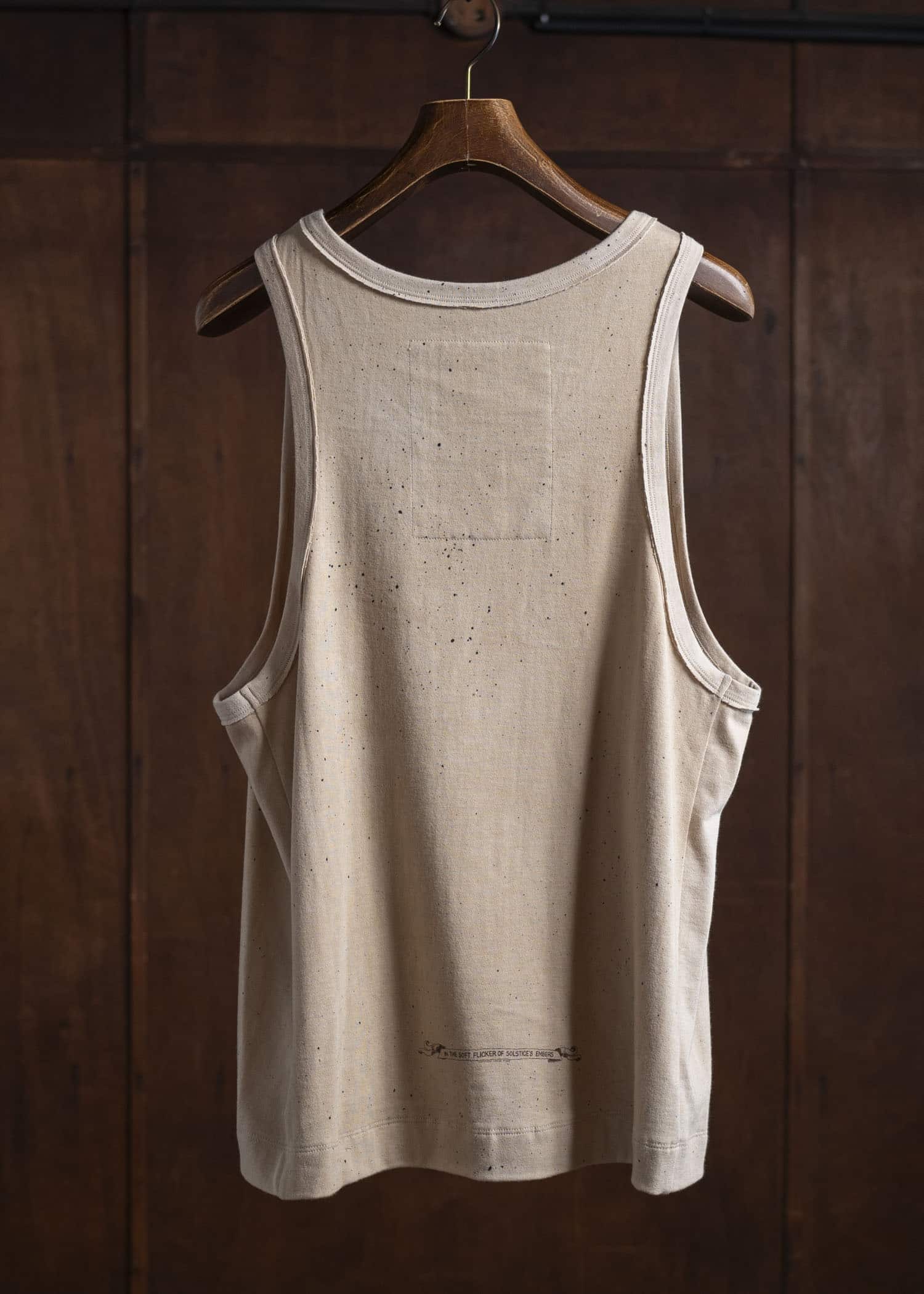 ZIGGY CHEN 0M2520208 DIGITAL PRINT TANK TOP 12-WHEAT