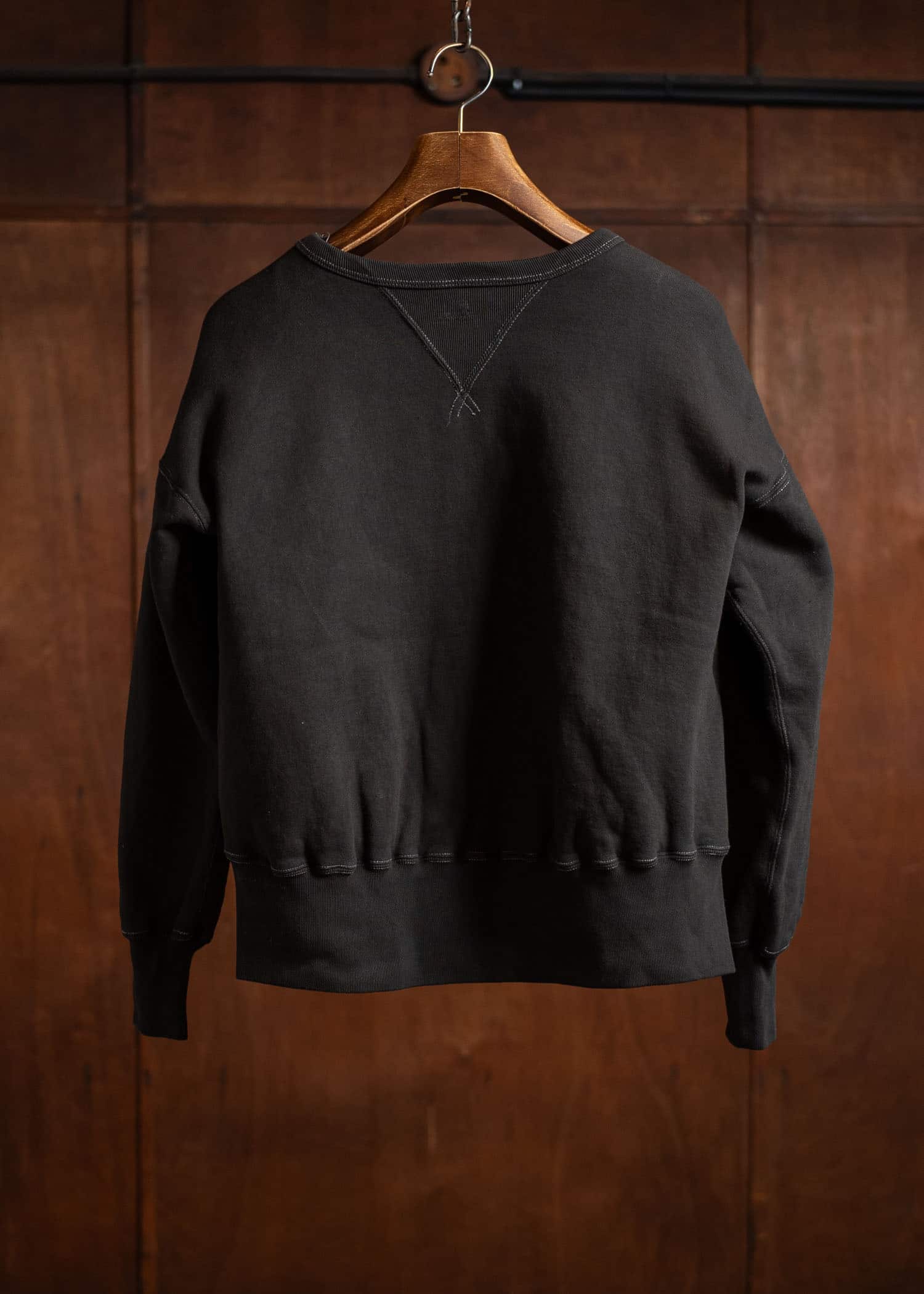 Taiga Takahashi Sweat Shirt Lot.603 Mud Dyed Brown