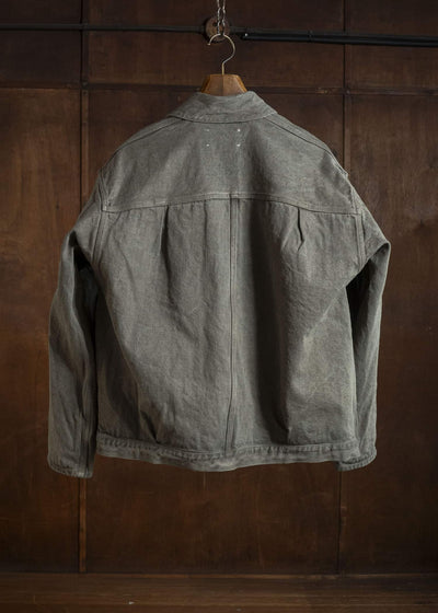 YOKO SAKAMOTO YS-26SS-17-MUGWORT Pleats Jacket MUGWORT