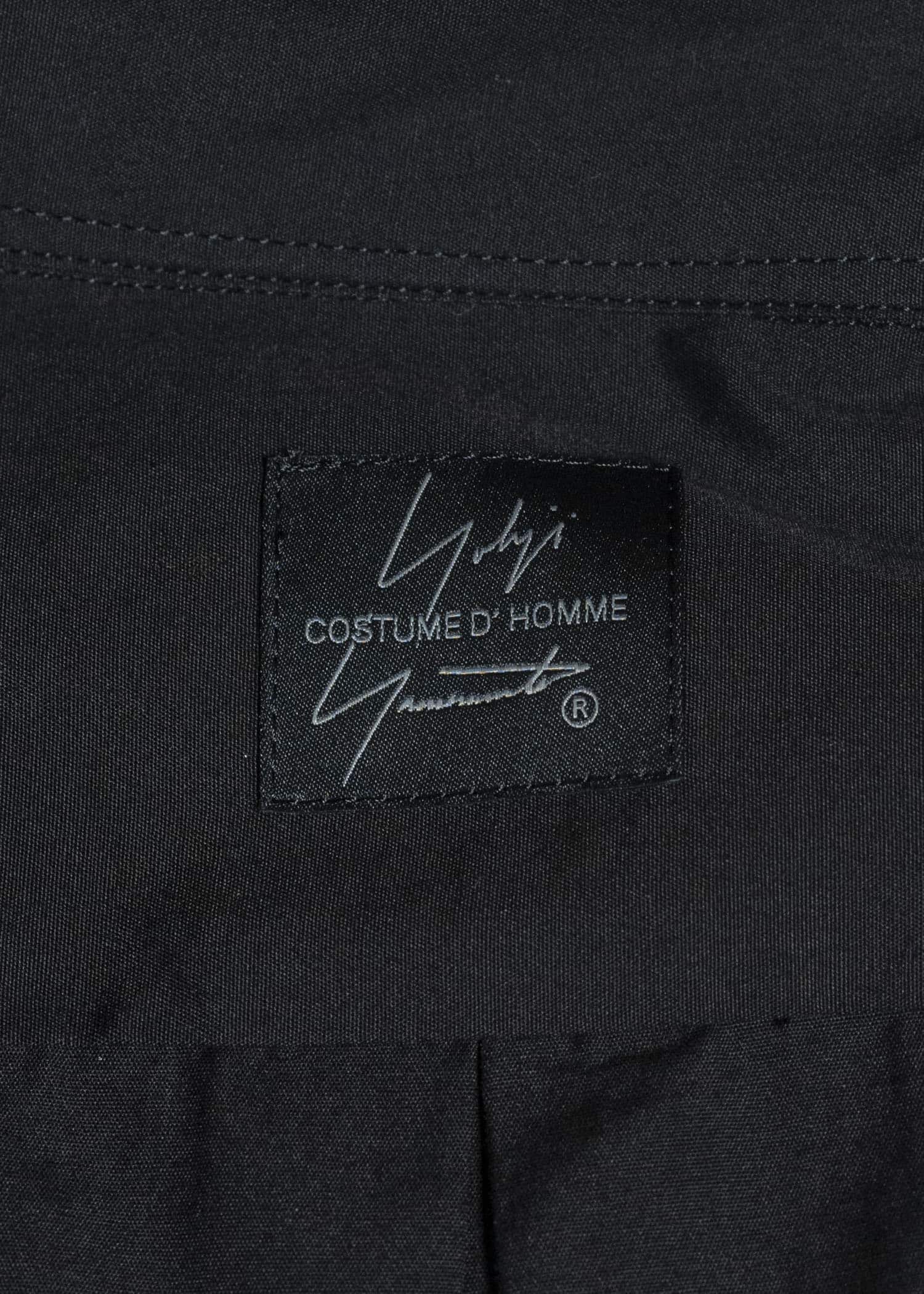 YOHJI YAMAMOTO COSTUME D’HOMME Standard Shirt HP-B83-050-2