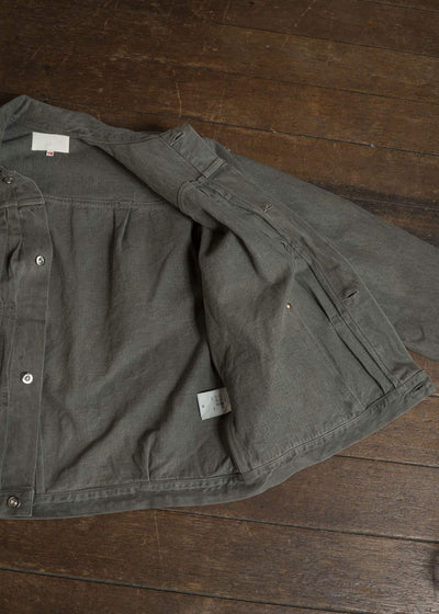 YOKO SAKAMOTO YS-26SS-17-MUGWORT Pleats Jacket MUGWORT