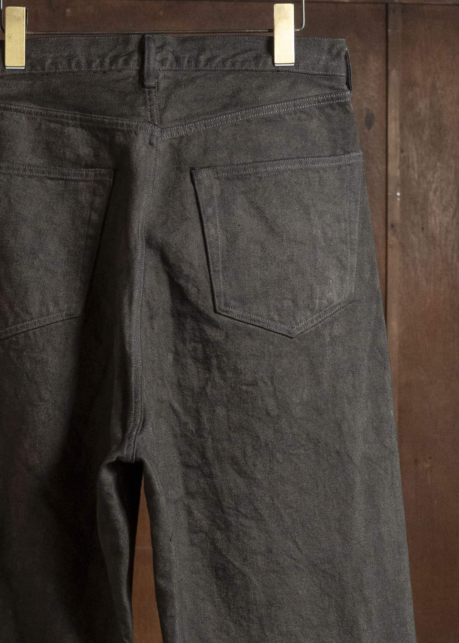 YOKO SAKAMOTO YS-26SS-19-KAKISHIBU 5Pocket Baggy Pants KAKISHIBU