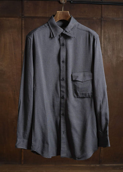 YOHJI YAMAMOTO POUR HOMME Double Collar Shirt HO-B27-208-1