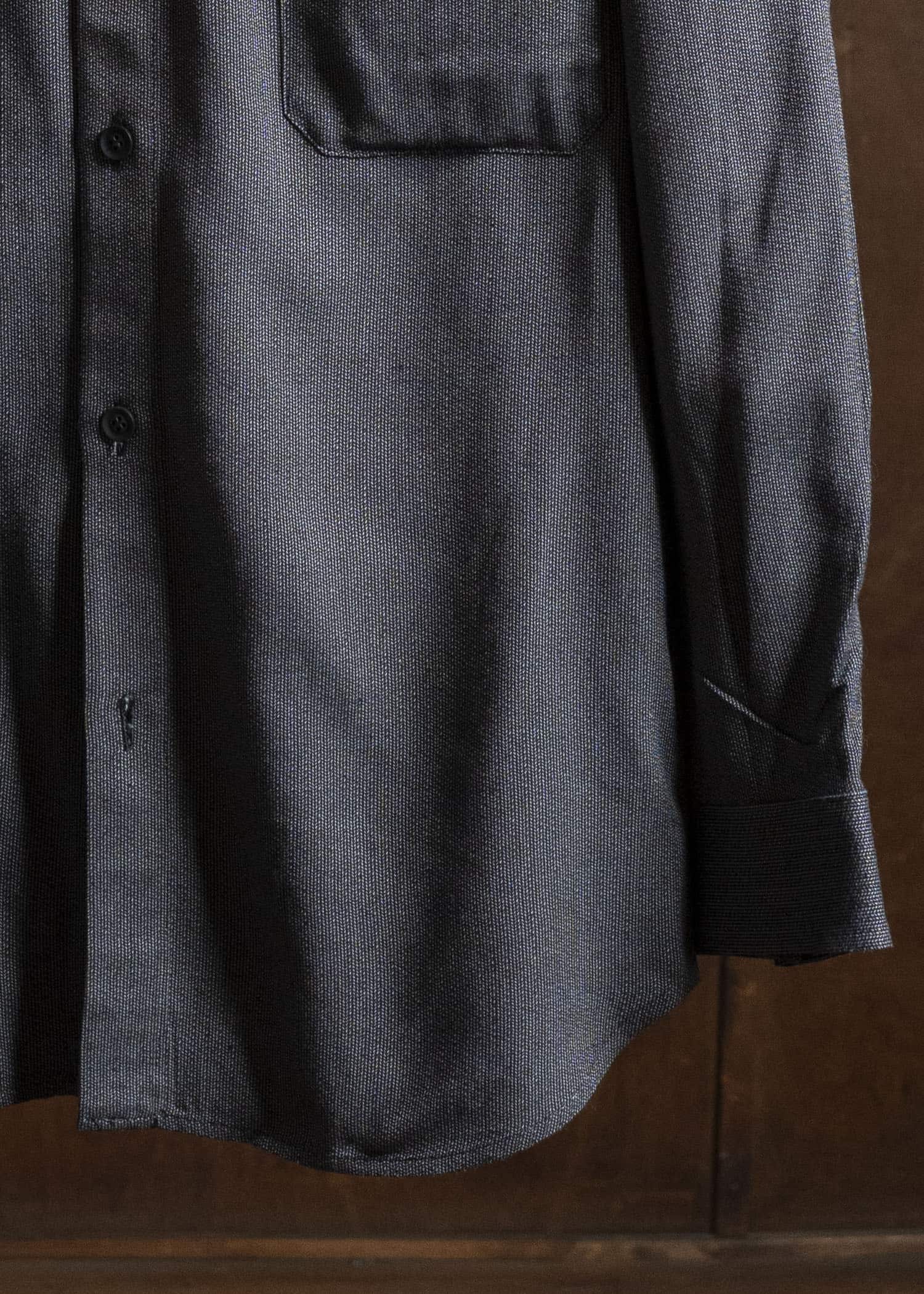 YOHJI YAMAMOTO POUR HOMME Double Collar Shirt HO-B27-208-1