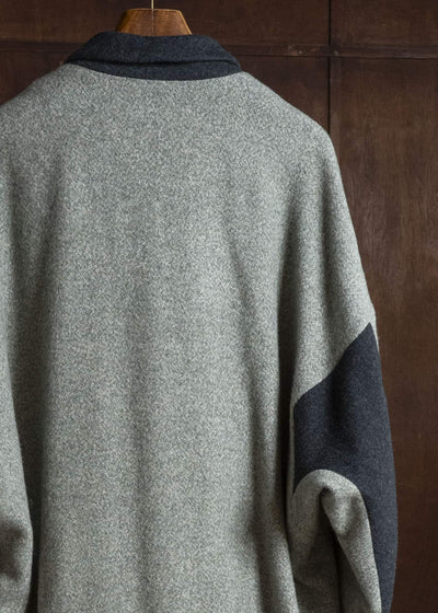 amachi. AY19C-2096 Covered Coat -019 Gray Green