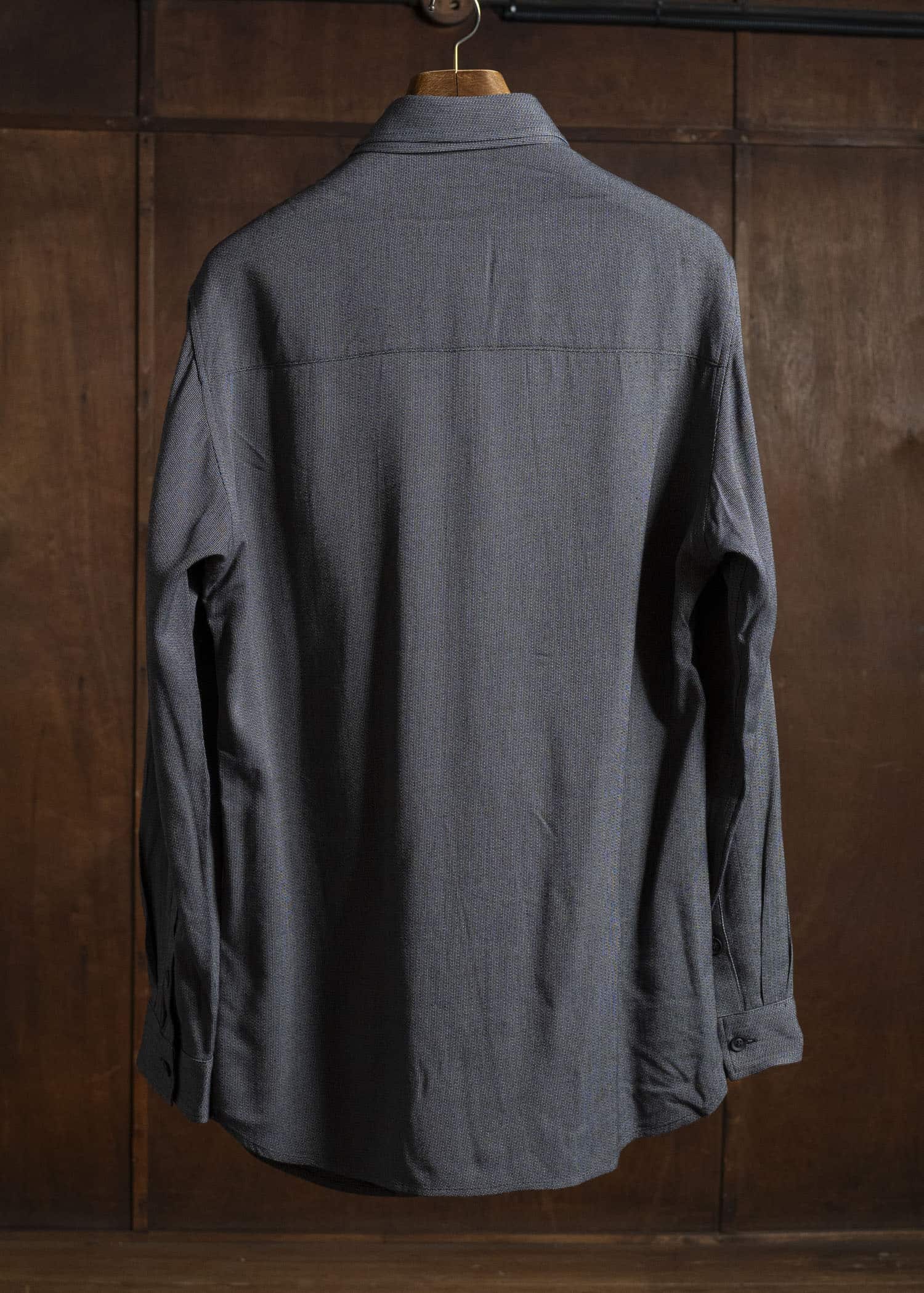 YOHJI YAMAMOTO POUR HOMME Double Collar Shirt HO-B27-208-1