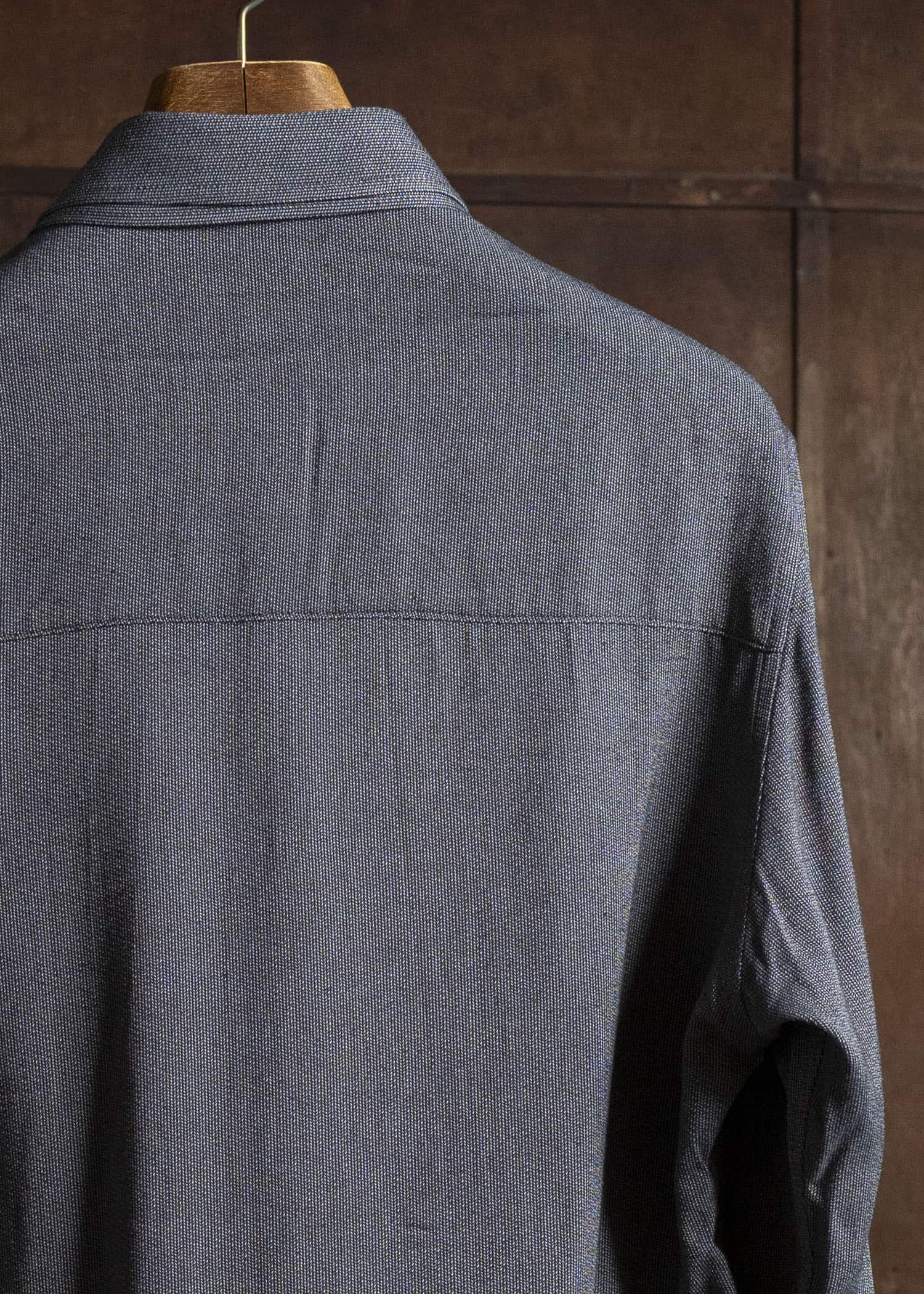 YOHJI YAMAMOTO POUR HOMME Double Collar Shirt HO-B27-208-1