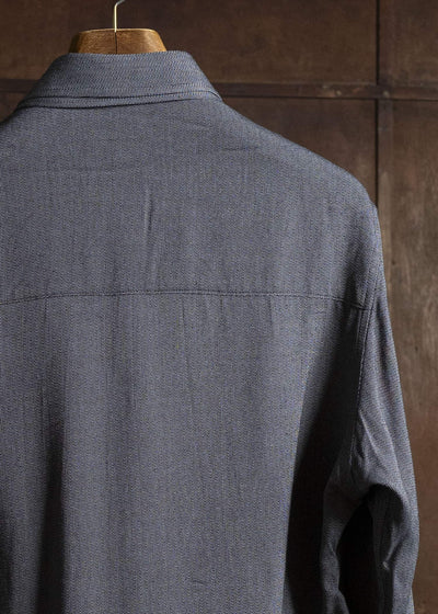 YOHJI YAMAMOTO POUR HOMME Double Collar Shirt HO-B27-208-1