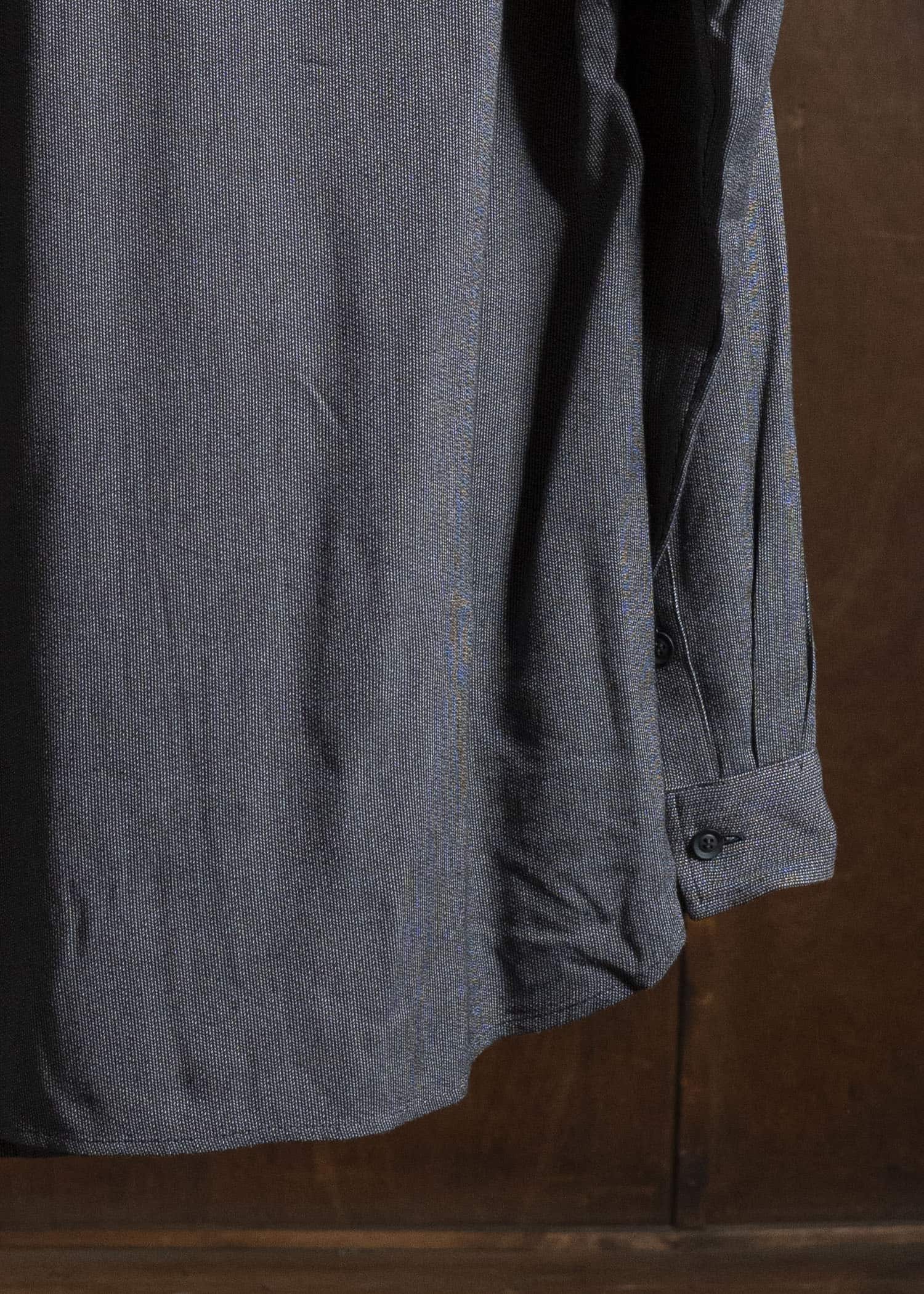 YOHJI YAMAMOTO POUR HOMME Double Collar Shirt HO-B27-208-1