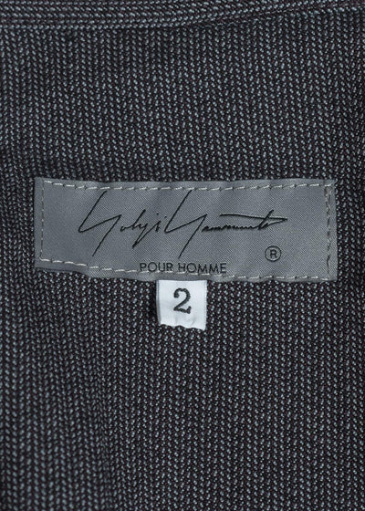 YOHJI YAMAMOTO POUR HOMME Double Collar Shirt HO-B27-208-1