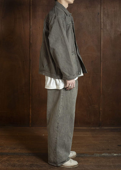 YOKO SAKAMOTO YS-26SS-19-MUGWORT 5Pocket Baggy Pants MUGWORT