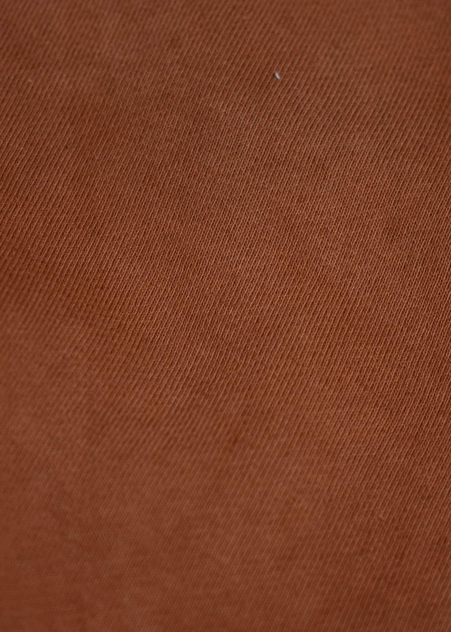 Taiga Takahashi Sweat Shirt Lot.603 Techi Tree Dyed Brown