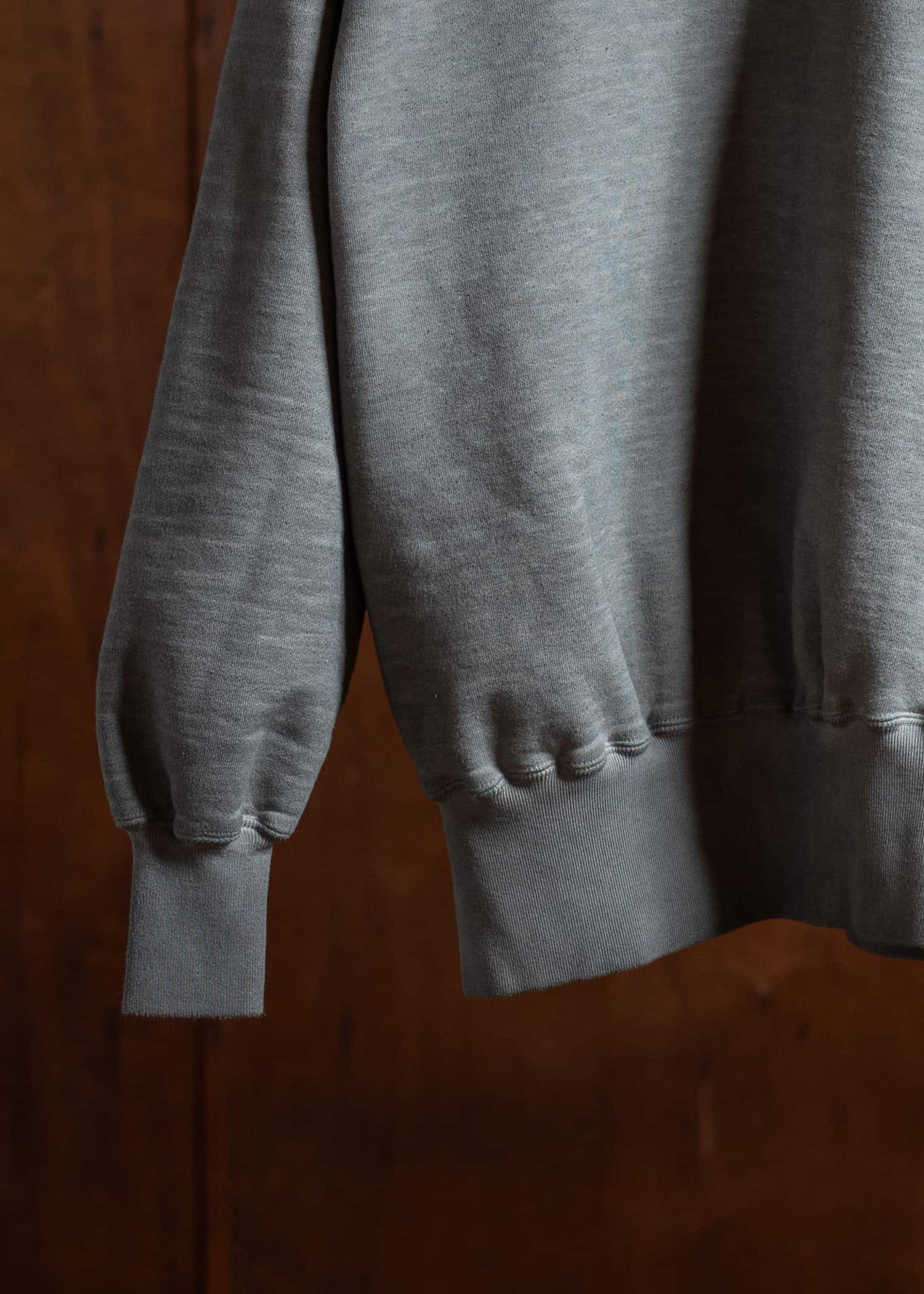 Taiga Takahashi Sweat Shirt Lot. 603  Charcoal Dyed Gray