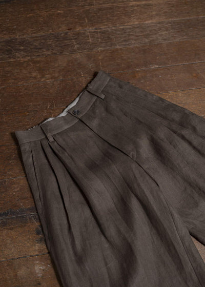 ZIGGY CHEN 0M2520507 CROPPED TROUSERS 15-SIENNA