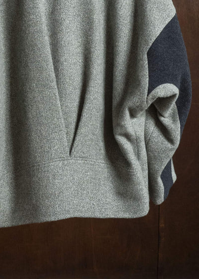amachi. AY19B-2109 Covered Short Coat Gray Green