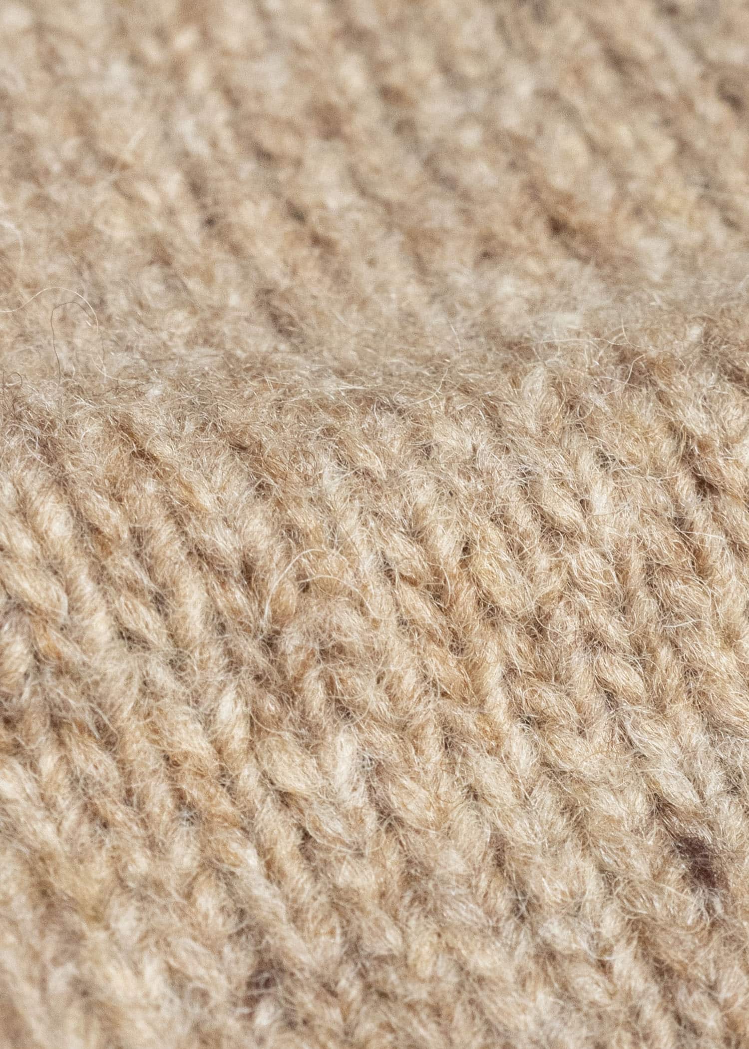 MARK.S MS0083 HAND KNIT CARDIGAN BEIGE