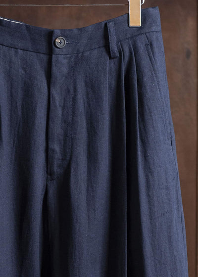 ZIGGY CHEN 0M2520514 CROPPED TROUSERS 24-INDIGO