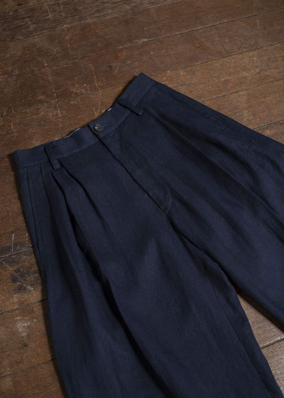 ZIGGY CHEN 0M2520514 CROPPED TROUSERS 24-INDIGO