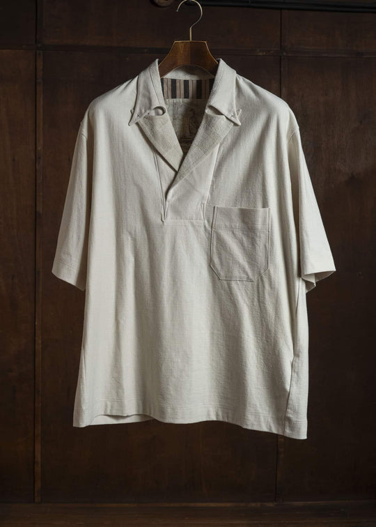 ZIGGY CHEN FUSION COLLAR T-SHIRT 0M2610207