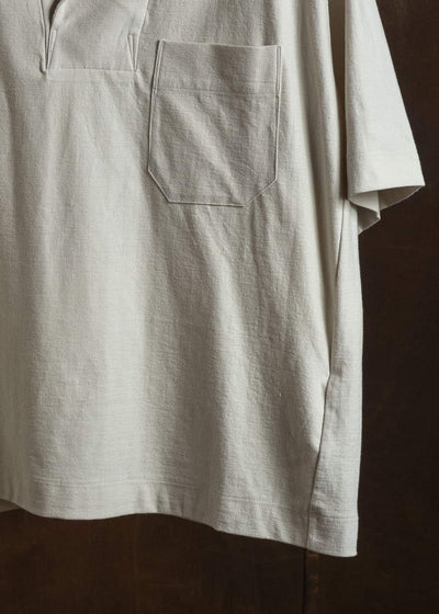 ZIGGY CHEN FUSION COLLAR T-SHIRT 0M2610207