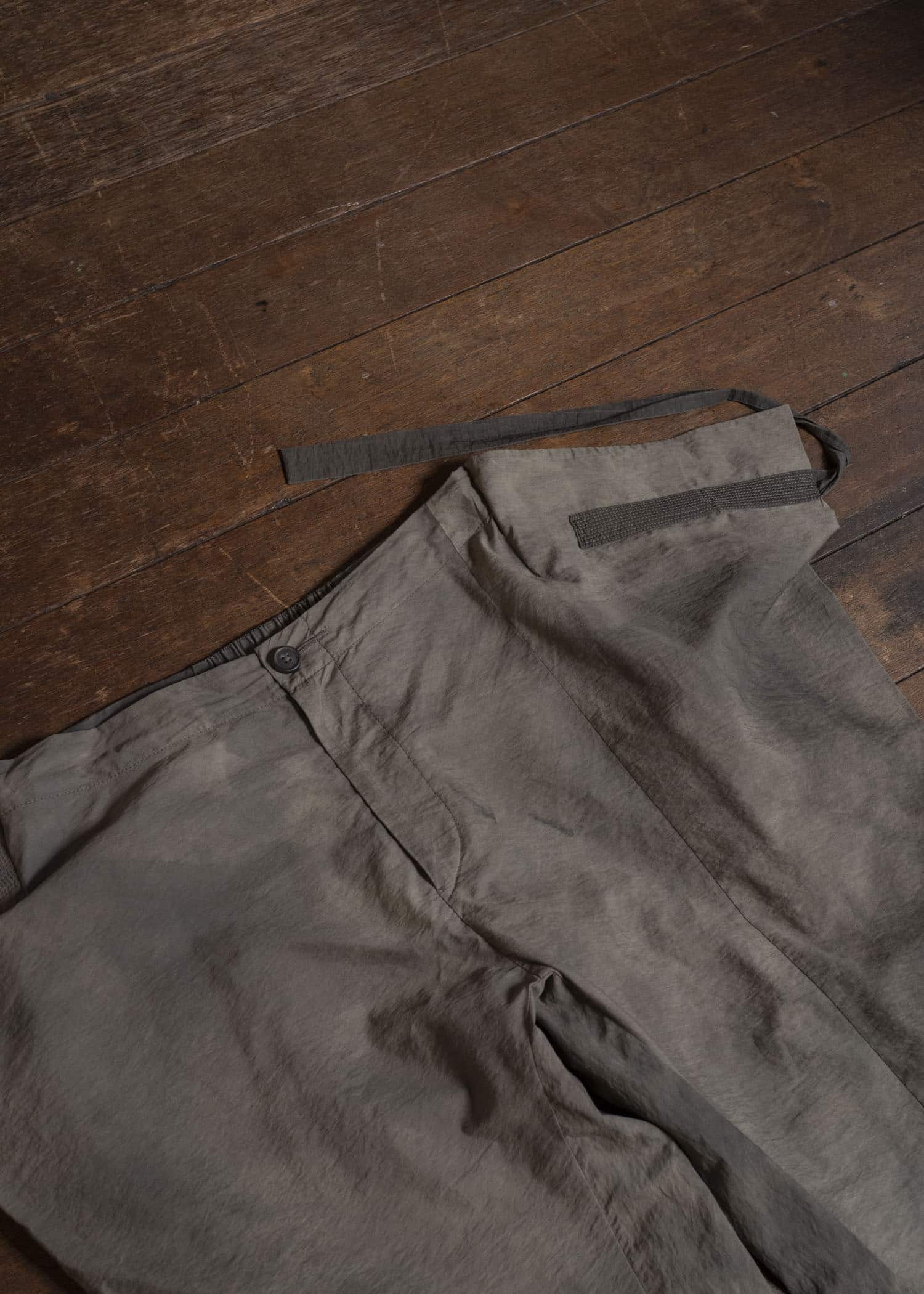 ZIGGY CHEN 20SS Belted Wrap Trousers