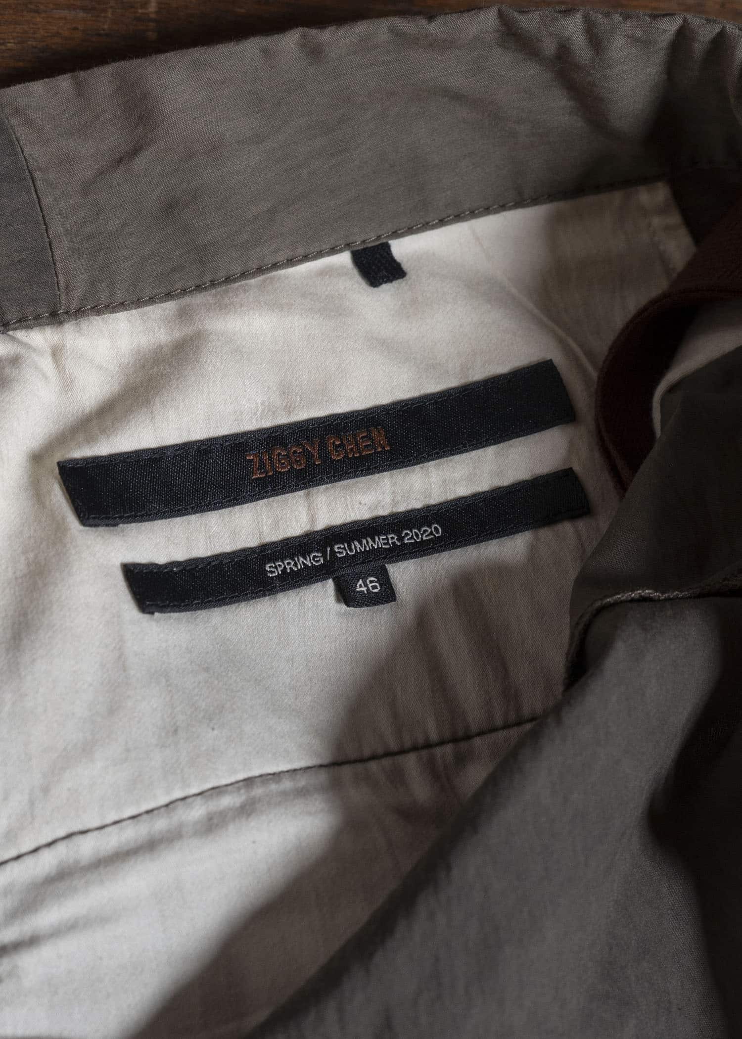 ZIGGY CHEN 20SS Belted Wrap Trousers