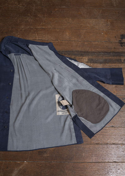 ZIGGY CHEN 0M2520712 OVERSIZED SHIRT 24-DARK BLUE